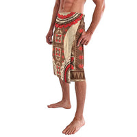 Samoa Language Week Lavalava Samoan Motif With Red Hibiscus