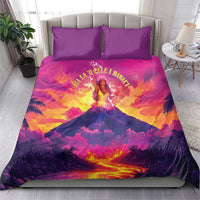 Hawaii Kilauea Volcano Bedding Set There Is Pele Goddess Of The Volcano - Polynesian Pride