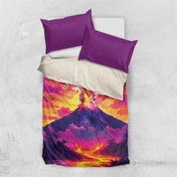 Hawaii Kilauea Volcano Bedding Set There Is Pele Goddess Of The Volcano - Polynesian Pride