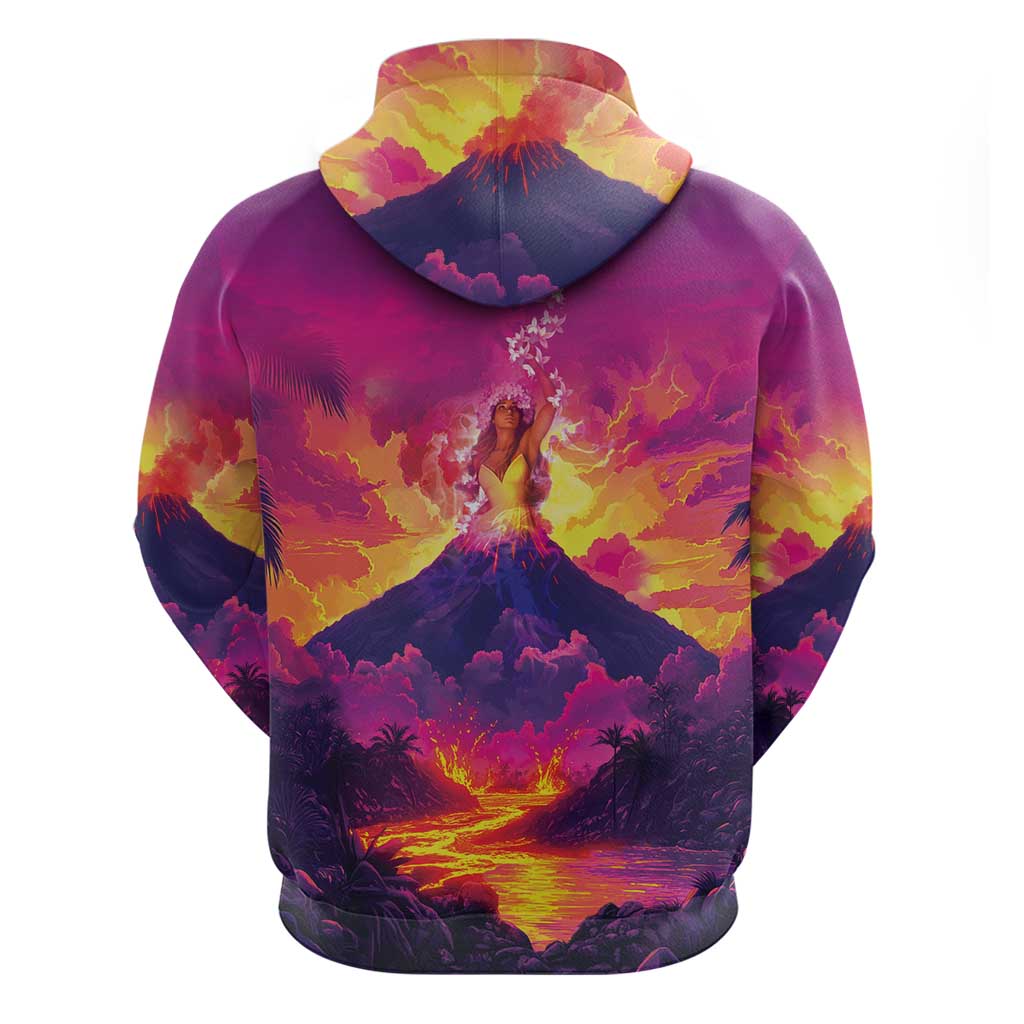 Hawaii Kilauea Volcano Hoodie There Is Pele Goddess Of The Volcano - Polynesian Pride
