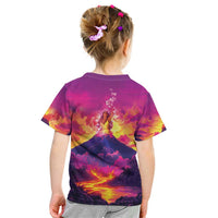 Hawaii Kilauea Volcano Kid T Shirt There Is Pele Goddess Of The Volcano - Polynesian Pride