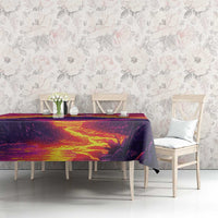 Hawaii Kilauea Volcano Tablecloth There Is Pele Goddess Of The Volcano - Polynesian Pride