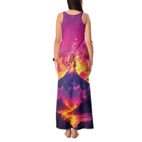 Hawaii Kilauea Volcano Tank Maxi Dress There Is Pele Goddess Of The Volcano - Polynesian Pride