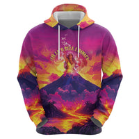 Hawaii Kilauea Volcano Zip Hoodie There Is Pele Goddess Of The Volcano - Polynesian Pride