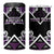 Personalised Aotearoa Moriori 4 in 1 Can Cooler Tumbler Maori Pattern New Zealand - Polynesian Pride
