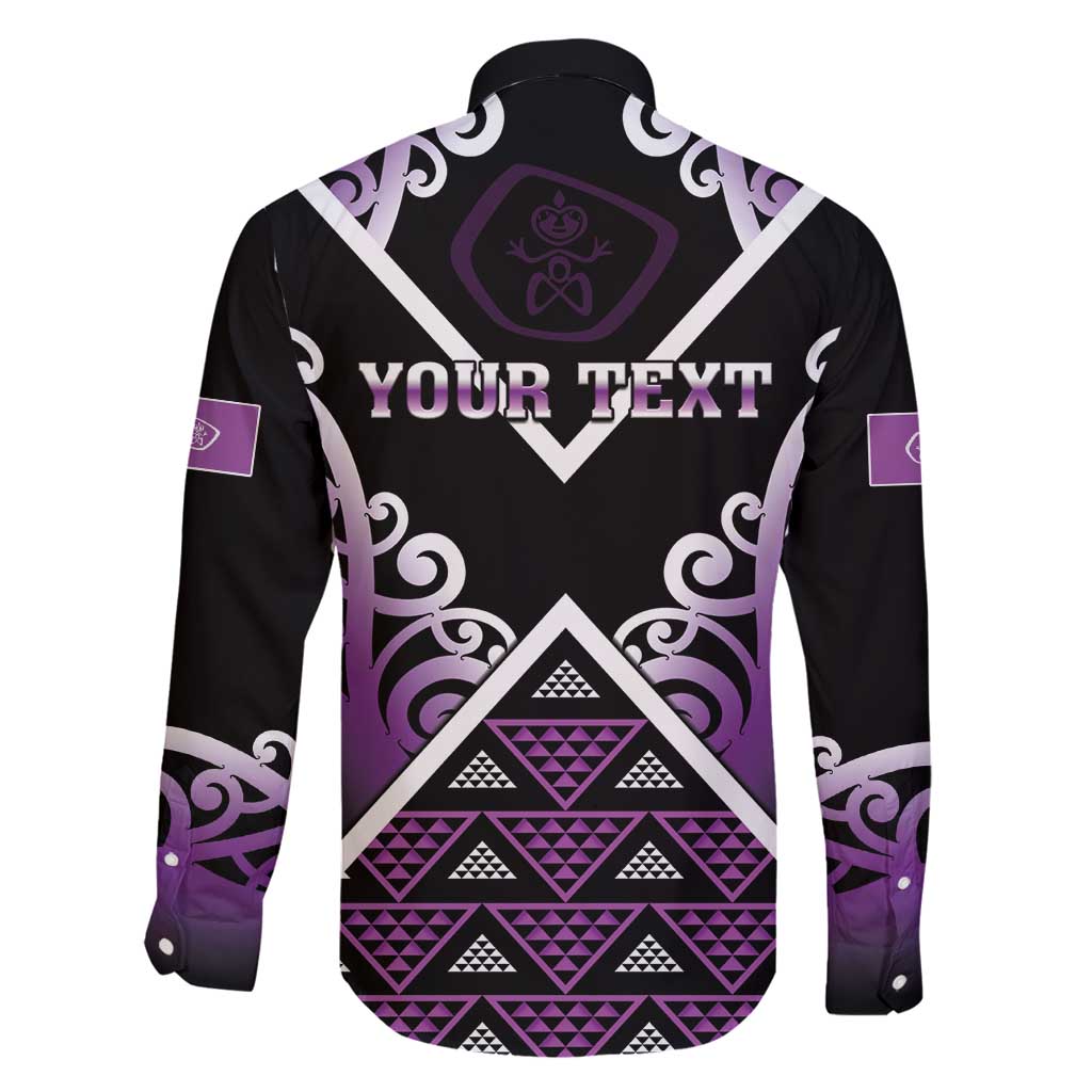 Personalised Aotearoa Moriori Family Matching Long Sleeve Bodycon Dress and Hawaiian Shirt Maori Pattern New Zealand - Polynesian Pride