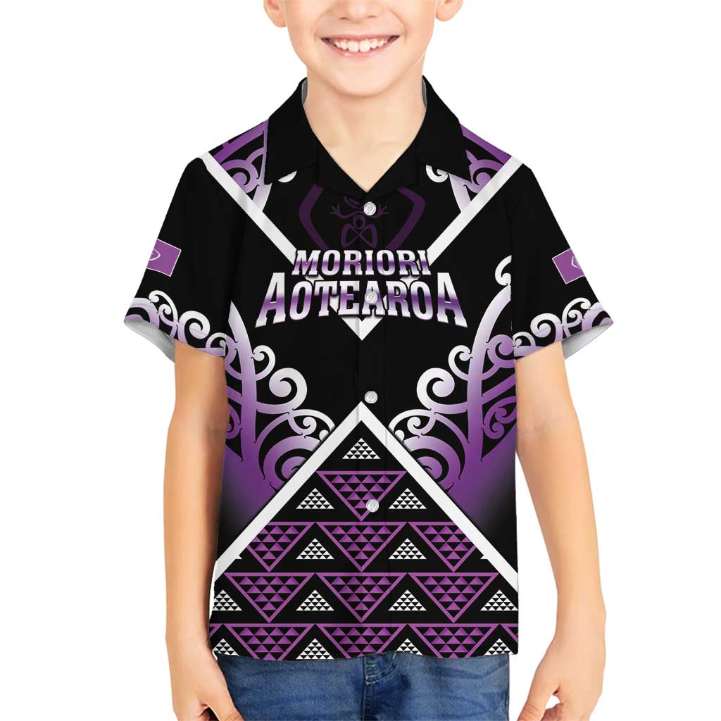 Personalised Aotearoa Moriori Family Matching Summer Maxi Dress and Hawaiian Shirt Maori Pattern New Zealand - Polynesian Pride
