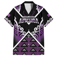 Personalised Aotearoa Moriori Family Matching Tank Maxi Dress and Hawaiian Shirt Maori Pattern New Zealand - Polynesian Pride
