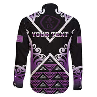 Personalised Aotearoa Moriori Family Matching Tank Maxi Dress and Hawaiian Shirt Maori Pattern New Zealand - Polynesian Pride