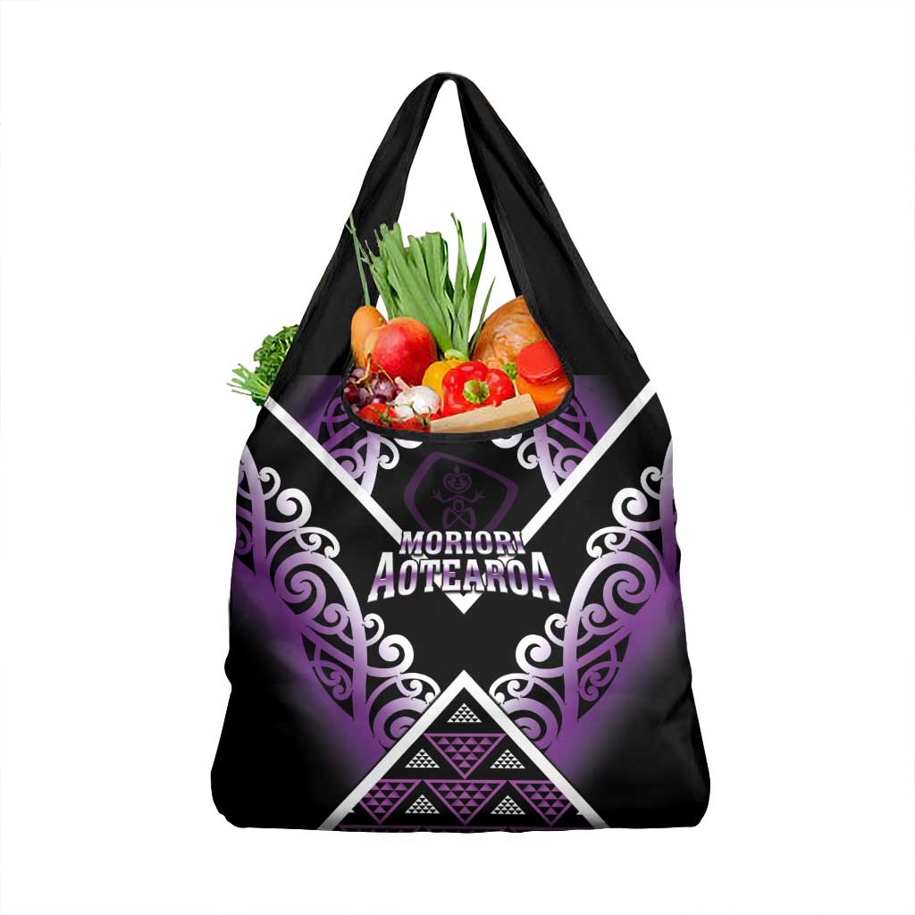 Aotearoa Moriori Grocery Bag Maori Pattern New Zealand - Polynesian Pride