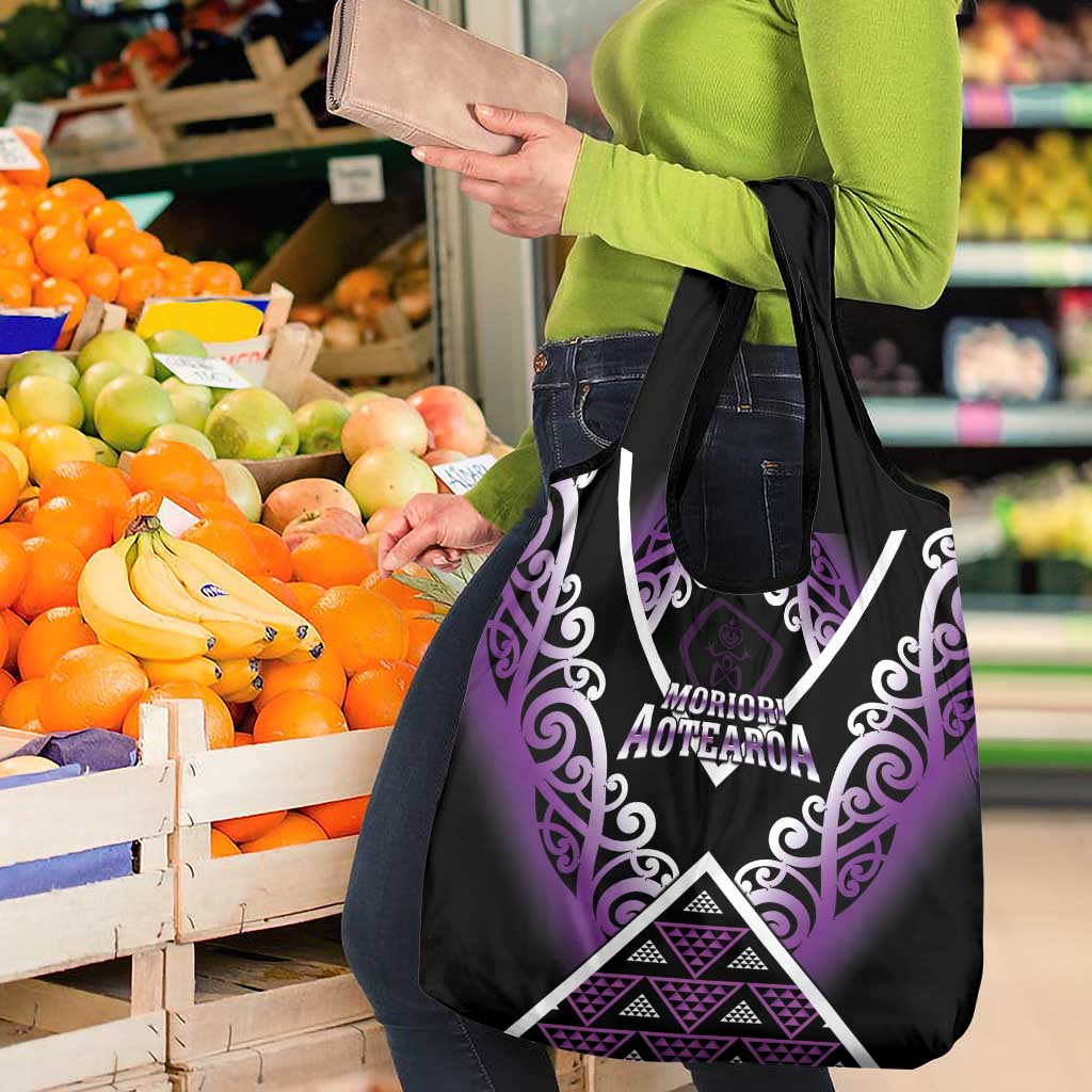 Aotearoa Moriori Grocery Bag Maori Pattern New Zealand - Polynesian Pride