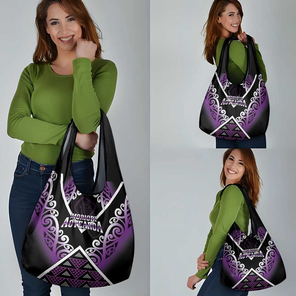 Aotearoa Moriori Grocery Bag Maori Pattern New Zealand - Polynesian Pride