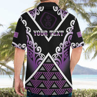 Personalised Aotearoa Moriori Hawaiian Shirt Maori Pattern New Zealand - Polynesian Pride