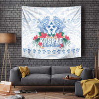 Happy Kosrae Liberation Day Tapestry Polynesian Shark Turtle Motif LT05 - Polynesian Pride
