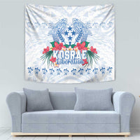 Happy Kosrae Liberation Day Tapestry Polynesian Shark Turtle Motif LT05 - Polynesian Pride