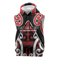 New Zealand Maori Language Week Sleeveless Hoodie Mo Ake Tonu Te Reo