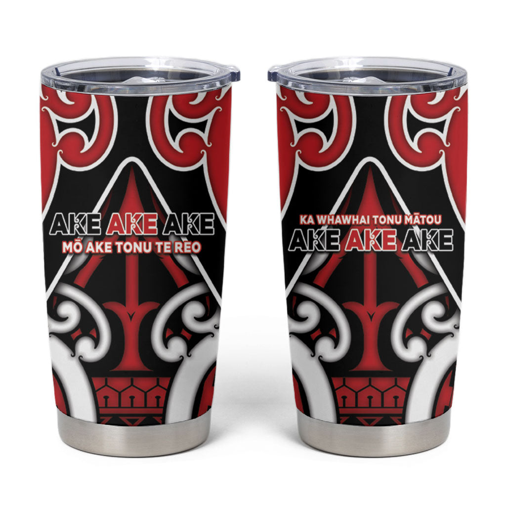 New Zealand Maori Language Week Tumbler Cup Mo Ake Tonu Te Reo
