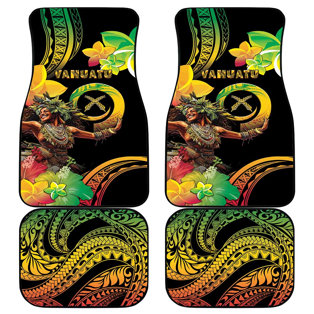 Halo Vanuatu Car Mats Beautiful Woman Dancing