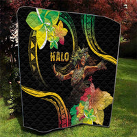 Halo Vanuatu Quilt Beautiful Woman Dancing LT05 - Polynesian Pride