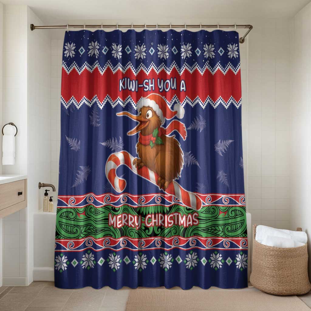 New Zealand Christmas Bathroom Set Kiwi-sh You A Merry Christmas - Polynesian Pride