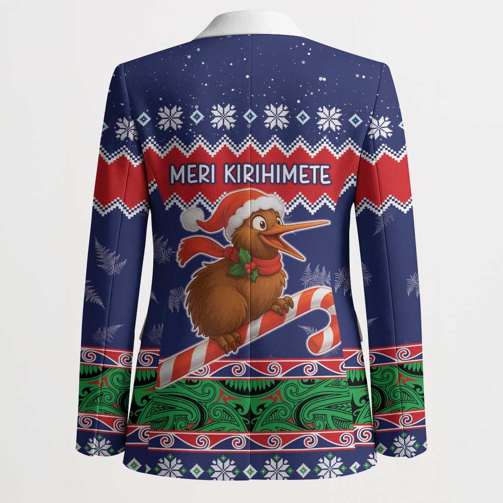 New Zealand Christmas Blazer Kiwi-sh You A Merry Christmas - Polynesian Pride