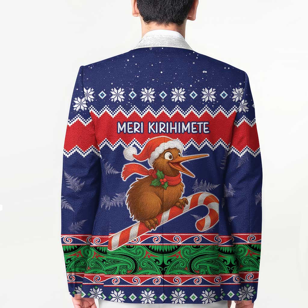 New Zealand Christmas Blazer Kiwi-sh You A Merry Christmas - Polynesian Pride