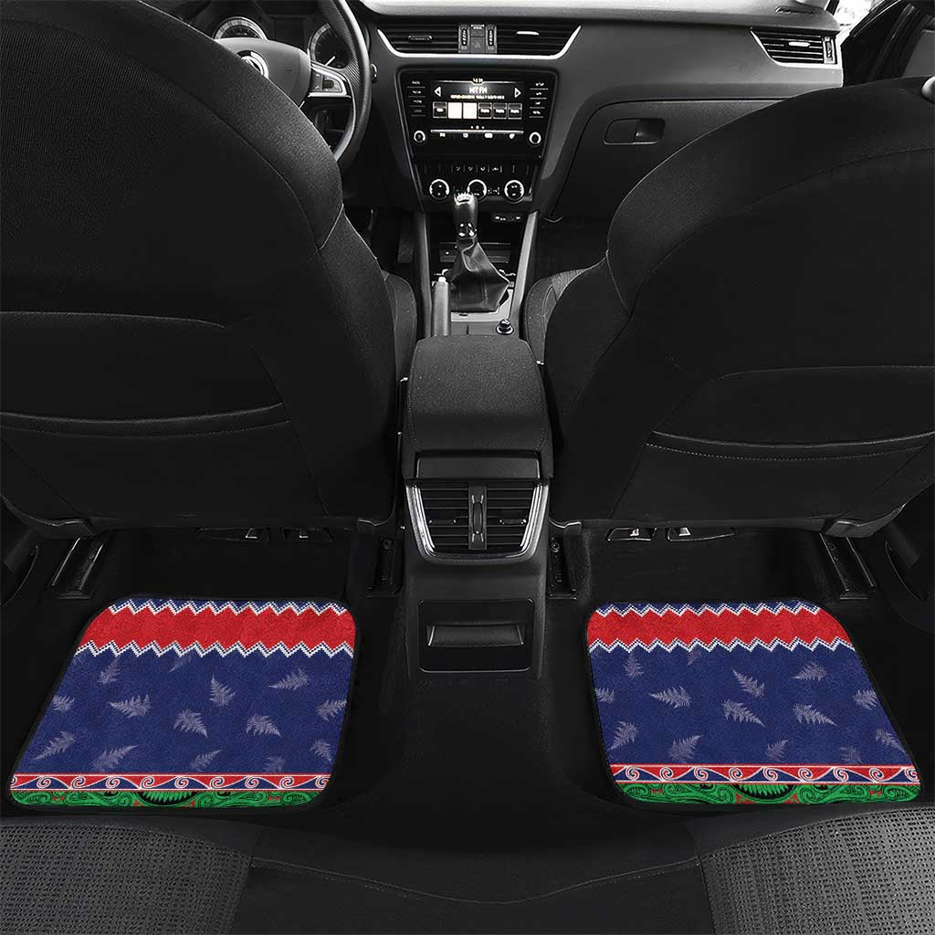 New Zealand Christmas Car Mats Kiwi-sh You A Merry Christmas - Polynesian Pride