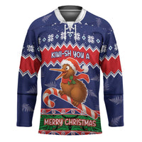 New Zealand Christmas Hockey Jersey Kiwi-sh You A Merry Christmas - Polynesian Pride