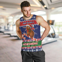 New Zealand Christmas Men Tank Top Kiwi-sh You A Merry Christmas - Polynesian Pride