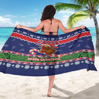 New Zealand Christmas Sarong Kiwi-sh You A Merry Christmas - Polynesian Pride