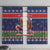 New Zealand Christmas Window Curtain Kiwi-sh You A Merry Christmas - Polynesian Pride
