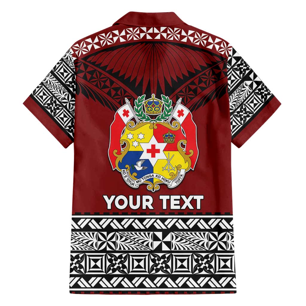 Personalised Tonga Constitution Day Family Matching Summer Maxi Dress and Hawaiian Shirt Tongan Kupesi Ngatu Pattern LT05 - Polynesian Pride