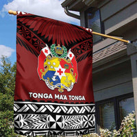 Tonga Constitution Day Garden Flag Tongan Kupesi Ngatu Pattern LT05 - Polynesian Pride