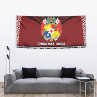Tonga Constitution Day Tapestry Tongan Kupesi Ngatu Pattern LT05 - Polynesian Pride