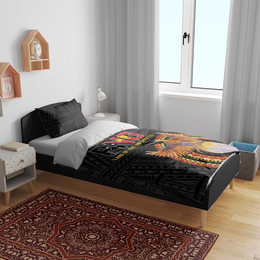 Papua New Guinea Tok Pisin Wik Bedding Set Land Of The Unexpected LT05 - Polynesian Pride