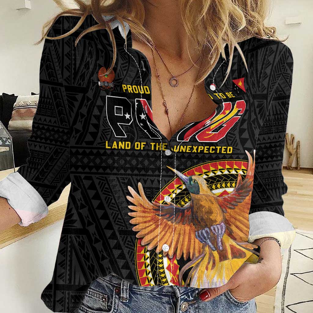 Papua New Guinea Tok Pisin Wik Women Casual Shirt Land Of The Unexpected