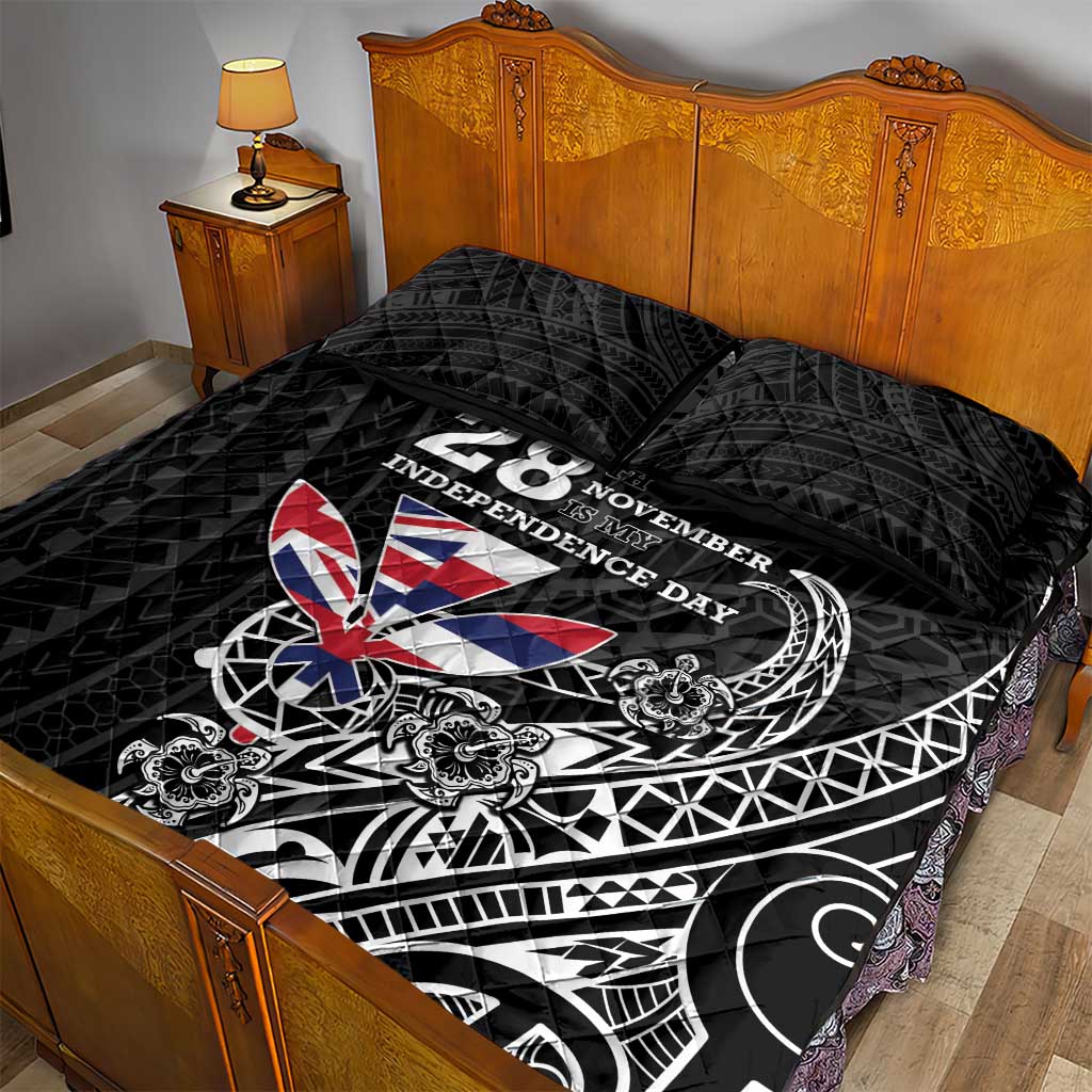 Hawaii November 28th Is My Independence Day Quilt Bed Set