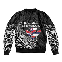 Hawaii November 28th Is My Independence Day Sleeve Zip Bomber Jacket