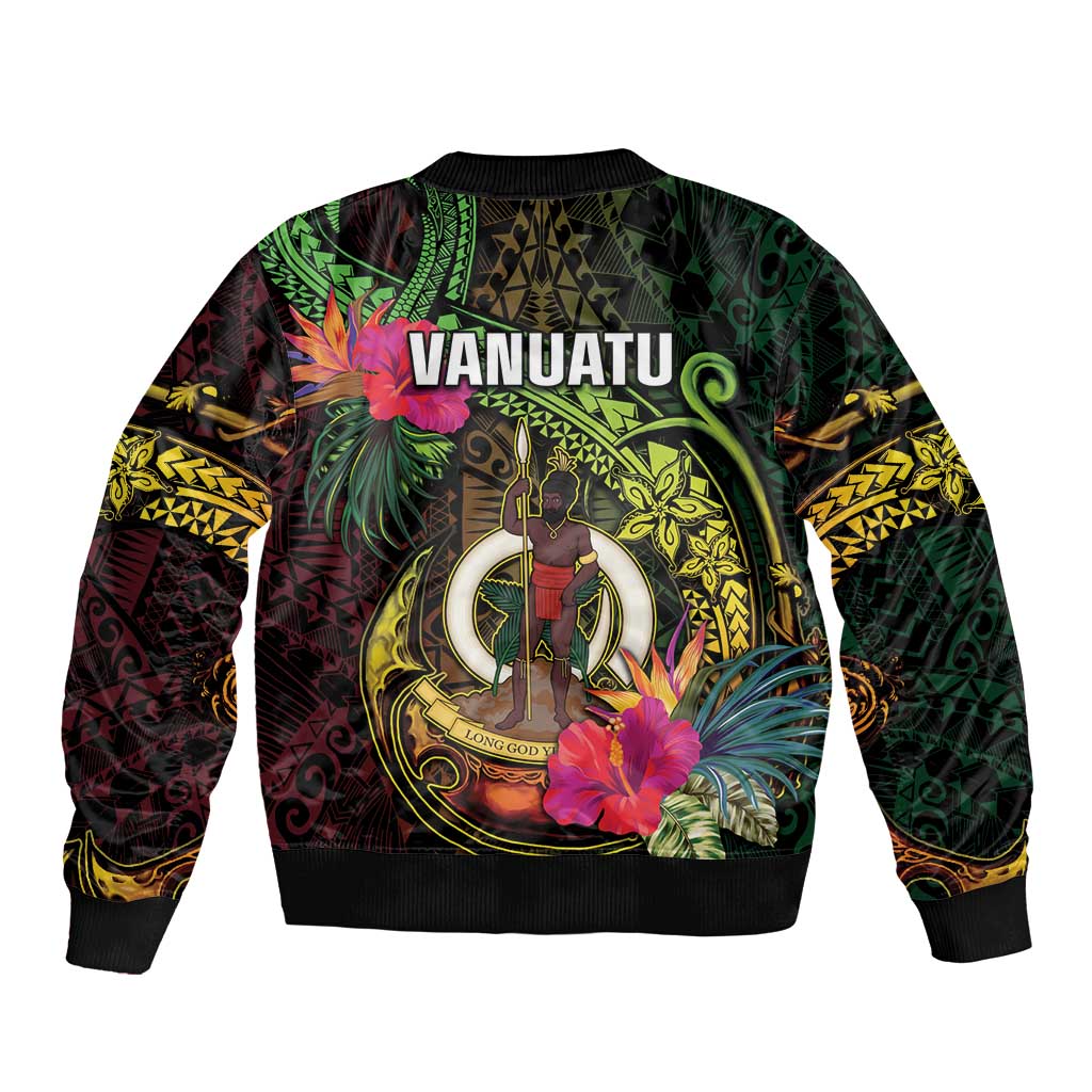 Vanuatu Bomber Jacket Be Strong Pray For Port Vila