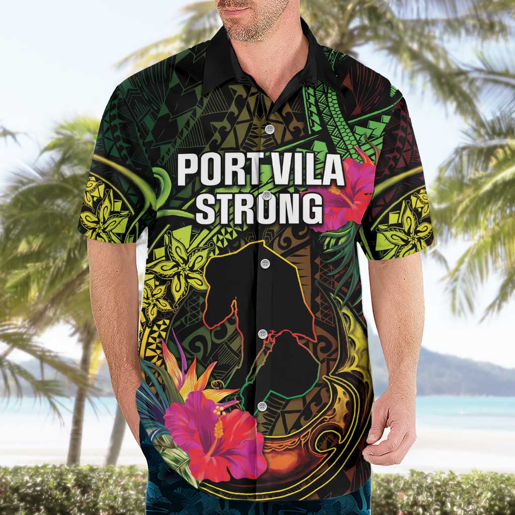 Vanuatu Hawaiian Shirt Be Strong Pray For Port Vila