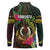 Vanuatu Long Sleeve Polo Shirt Be Strong Pray For Port Vila