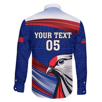 Custom Samoa Rugby Family Matching Off Shoulder Maxi Dress and Hawaiian Shirt Manuma Ptilinopus Perousii