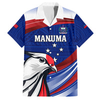 Custom Samoa Rugby Family Matching Short Sleeve Bodycon Dress and Hawaiian Shirt Manuma Ptilinopus Perousii