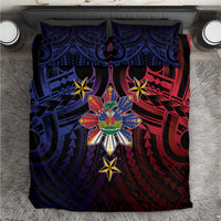 Haiti Philippines Bedding Set Haitian Coat Of Arms With Filipino Sun