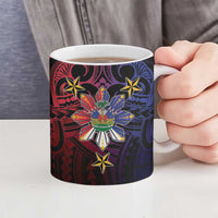 Haiti Philippines Ceramic Mug Haitian Coat Of Arms With Filipino Sun