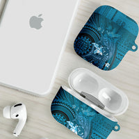 Samoa Tatau Marlin AirPods Case With Siapo Motifs Teal