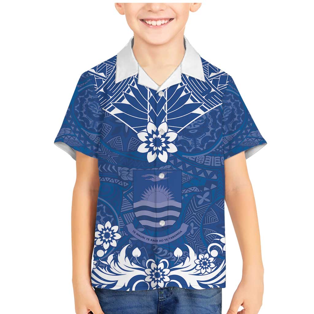 Wikin te Taetae ni Kiribati Family Matching Mermaid Dress and Hawaiian Shirt Pacific Tapa Pattern