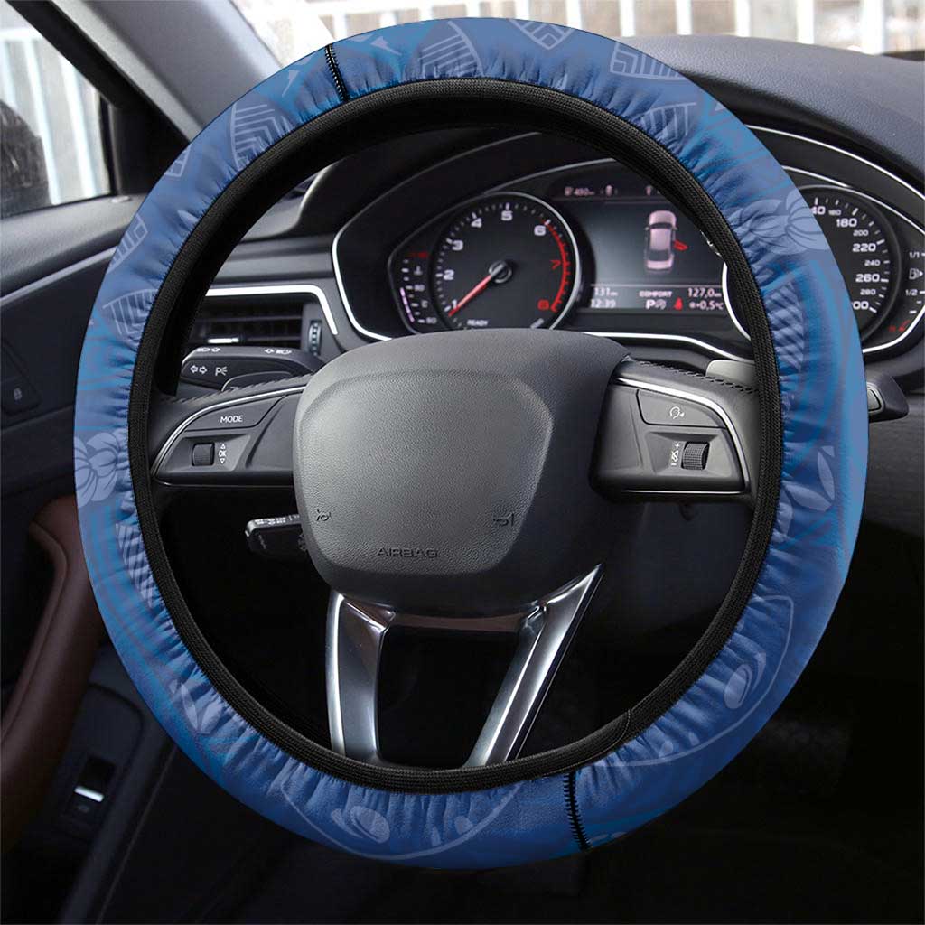 Wikin te Taetae ni Kiribati Steering Wheel Cover Pacific Tapa Pattern