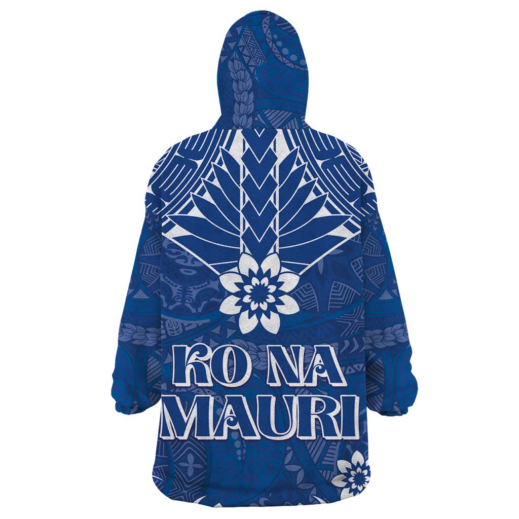 Wikin te Taetae ni Kiribati Wearable Blanket Hoodie Pacific Tapa Pattern