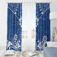 Wikin te Taetae ni Kiribati Window Curtain Pacific Tapa Pattern